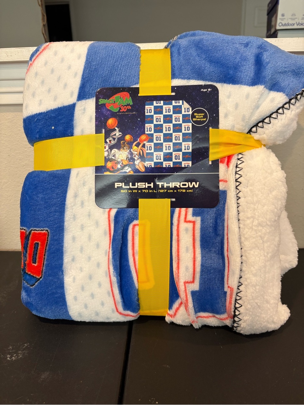 Space Name 30th Anniversary Plush Throw 50” X 70” NWT